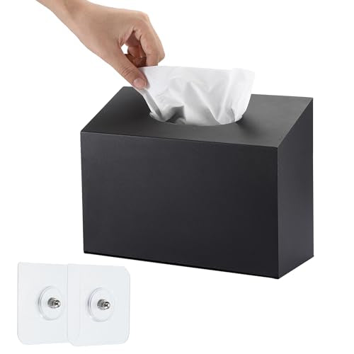 Sumnacon Metal Hand Towel Box Cover, Disposable Paper Hand Towels Holder