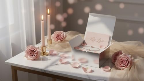 Metallic Silver Gift Boxes 25 pcs 8x8x4 for Various Gift-Giving Purposes - size: 1 Count (Pack of 25)