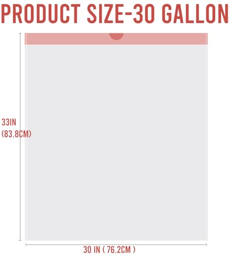BEIDOU-PAC 30 Gallon Trash Bags Drawstring, 75 Count, White & Unscented, Multi-purpose Garbage Bags Can Liners for Business Home Kitchen Commercial and Industrial - style: 30 Gallon |75 Count