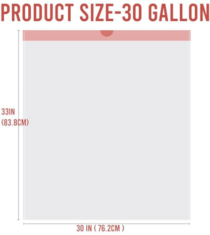 BEIDOU-PAC 30 Gallon Trash Bags Drawstring, 75 Count, White & Unscented, Multi-purpose Garbage Bags Can Liners for Business Home Kitchen Commercial and Industrial - style: 30 Gallon |75 Count