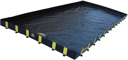 Justrite Rigid-Lock QuickBerm®, 12' x 54' x 12" - size: 12' x 54'