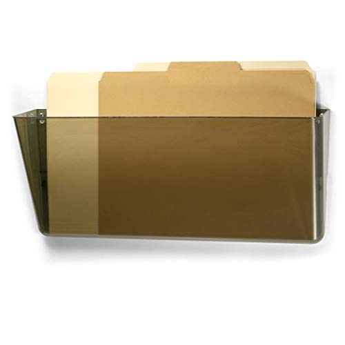 Officemate Legal-Size Wall File, Durable Single File Organizer, Smoke - size: (Pack of 1)