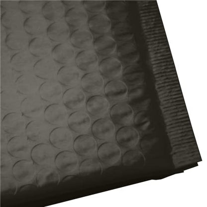 AirnDefense 200 pcs #5 10.5x16 Black Padded Envelopes - Poly Bubble Mailers (Pack of 200)