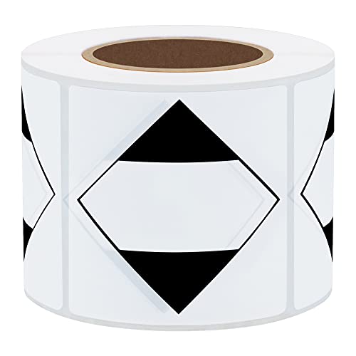 Shipping Labels Transport Stickers Limited Quantity of Dangerous Goods Black Diamond Label, 2"x2", 300 Per Roll - size: 2x2 inch