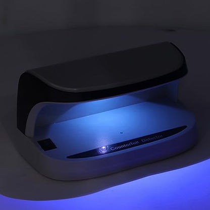 Counterfeit Bill Detector with LED Light, Multi Currency & Card Counterfeit Detector Money Checker, Counterfeit Detection for Credit Cards and ID Cards