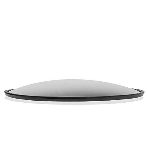 IC3600 36" Indoor Acrylic Convex Mirrors, Black - size: 36"L x 36"W