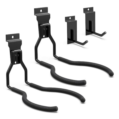 3-H Weedeater and String Trimmer Hanger 2 Pack, Heavy Duty Slatwall Hooks - size: 4