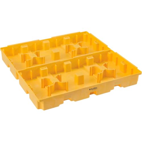 Global Industrial Low Profile Spill Containment Modular Platform, 4 Drum - style: 4 Drum