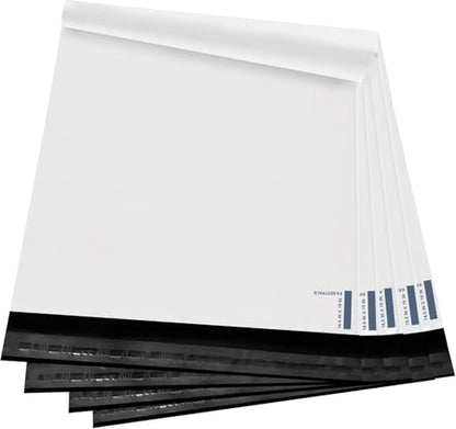 KKBESTPACK White Poly Mailers 14.5x19 in, Shipping Bags, 200 Pcs - size: 14.5" x 19" 200pcs