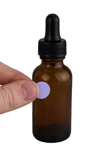 ChromaLabel Lavender Removable Dot Stickers, 1/2 Inch, 1000/Roll - color: Lavender, size: 1/2"