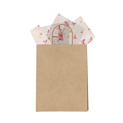 Pro Supply Global Fairy Tale Princess Printed Tissue Paper -Tissue Paper for Gift Bags - Gift Bag Wrapping Paper - Gift Wrapping Paper - Girl's Tissue Paper | 24 Sheets 20" x 30" - color: Princess, size: 1 Sheet (Pack of 24)