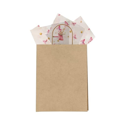 Pro Supply Global Fairy Tale Princess Printed Tissue Paper -Tissue Paper for Gift Bags - Gift Bag Wrapping Paper - Gift Wrapping Paper - Girl's Tissue Paper | 24 Sheets 20" x 30" - color: Princess, size: 1 Sheet (Pack of 24)