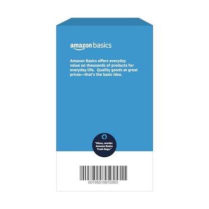 Amazon Basics Multipurpose Drawstring Trash Bags, 30 Gallon Capacity, Tear Resistant, 50 Count (Previously Solimo) - size: 50 Count (Pack of 1)