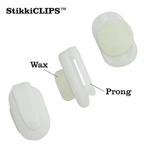 Stikki Works White Clips 20 per Pack Teacher Classroom Aid,(Pack of 2) - size: Standard (Pack of 2)