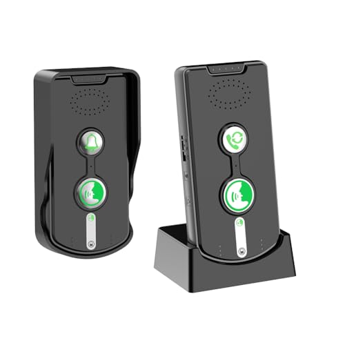 SmartTail 2 Way Wireless Doorbell Intercom, 30 Days Long Standby, 2 Pack