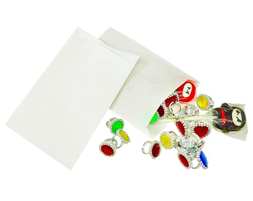 Flexicore Packaging Flat White Kraft Paper Bags (White, 12"x15")(100 Qty) - size: 12"x15"