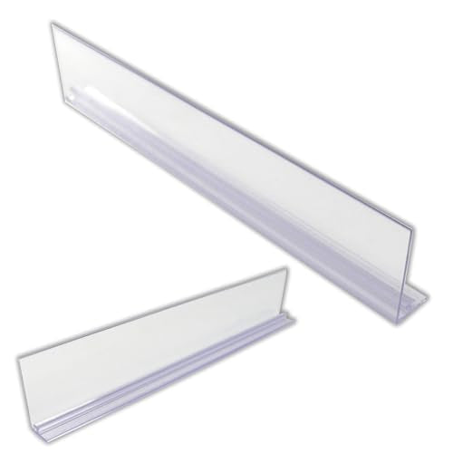 Auto Feed Shelf Product Pusher Kit, Adjustable Width Merchandise Pushing System (1, 12" Kit) - [4 Shelf Pushers + 5 Dividers] - size: 12" Kit