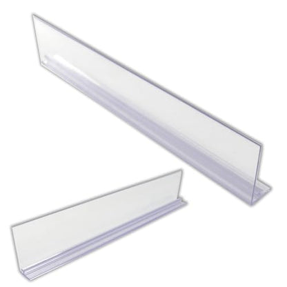 Auto Feed Shelf Product Pusher Kit, Adjustable Width Merchandise Pushing System (1, 12" Kit) - [4 Shelf Pushers + 5 Dividers] - size: 12" Kit