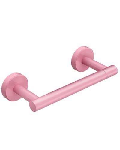 RARXTR Toilet Paper Holder Pink Wall Mount Bathroom Modern Tissue Holder - color: Pink