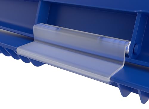 Rev-A-Shelf 32 Qt Garbage Can Lid for Base Kitchen and Bathroom Cabinet Bin - color: Blue, size: 32 QT