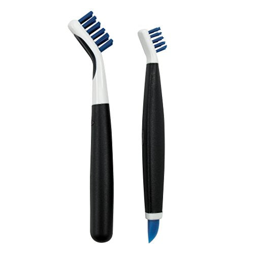OXO Good Grips Deep Clean Brush Set, Orange, Blue - color: Blue