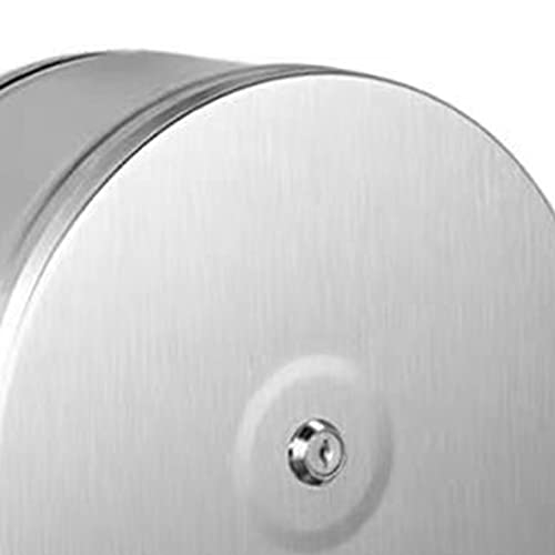 Commercial Jumbo Toilet Paper Dispenser, Wall Mount Stainless Steel 10 Inch Roll Toilet Paper Holder, Brushed Touchless Toilet Tissue Dispenser