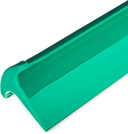 SPARTA 3656809 Plastic Floor Squeegee, Shower Squeegee, Heavy Duty Squeegee With Rubber Blade For Windows, Glass, Shower Doors, Floors, Windshields, 24 Inches, Green