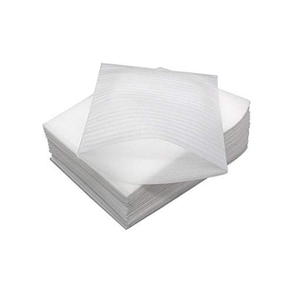 100 Sheets 4x6 Inch Cushion Foam Sheets, Protective Packing Foam Wrap for Fragile Items, Alternative to Bubble Wrap for Moving Shipping Supplies - size: 10 x15 cm