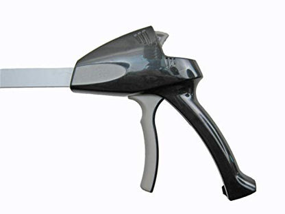 ArcMate EZ Reacher PRO Outdoor Suction Cup Reacher with Locking Grip and Handle with Slip Joint, Indoor Commercial and Outdoor Use, 4.5” Wide Jaw, 8lb. Capacity, Black, 32” (32P-DC-1-FBA) - size: 32" Pro Collapsible