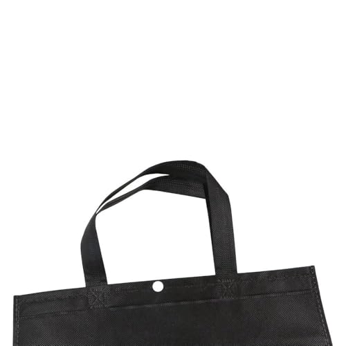 Non-Woven Reusable Shopping Bag, Women Portable Handbag Foldable Cloth Gift Organizer Large Capacity Grocery Storage Tote Pouch(36cm,green)