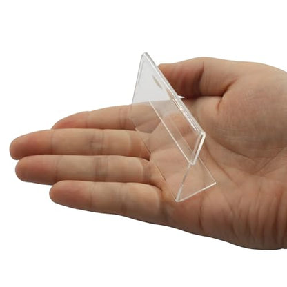 Bonsicoky Mini Acrylic Sign Holder 36 Pack