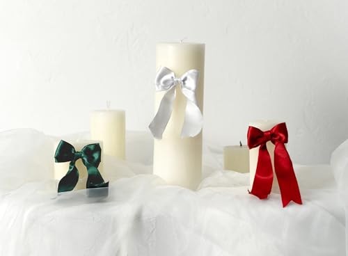 Keypan Green Satin Ribbon Double-Faced Wired 1-1/2 Inch x 10 Yards - color: Green, size: 1-1/2"