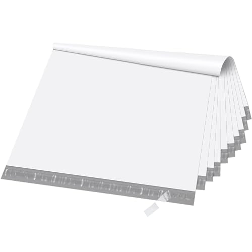 Fuxury Extra Large Poly Mailers 24x36" 25Pcs, XXL Jumbo Shipping Bags,White - color: White, size: 24x36" 25pcs