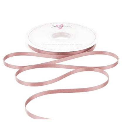 MAYREEL Dusty Rose Satin Ribbon 1/4 Inch Double Faced 50 Yards - color: Dusty Rose, size: 1/4 Inch