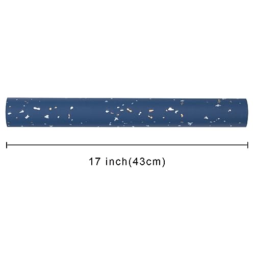 MAYPLUSS Navy Blue Wrapping Paper Roll, 17N x 16.5FT Shiny Flakes Gift Wrap - color: Flake Navy Blue