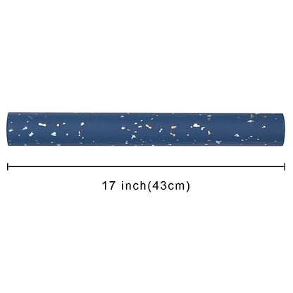 MAYPLUSS Navy Blue Wrapping Paper Roll, 17N x 16.5FT Shiny Flakes Gift Wrap - color: Flake Navy Blue