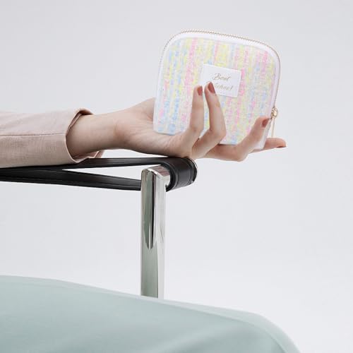 Stratalife Small Travel Jewelry Case, Qulited Storgae Pouch - color: Quilted Candy