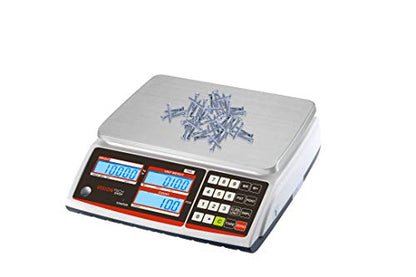 VisionTechShop TVC-60 Counting Scale for Parts and Coins, Lb/Kg Switchable, 60lb Capacity, 0.002lb Readability - size: TVC-60