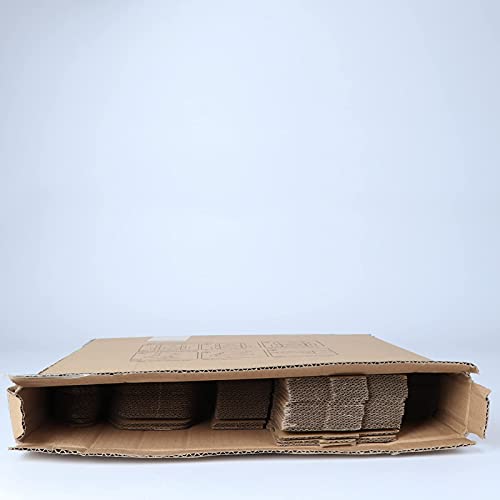 PHAREGE 25 Pack 4x4x2 inch Small Shipping Boxes, Brown Mailing Boxes - color: Brown, size: 4x4x2 inch 25 Pack