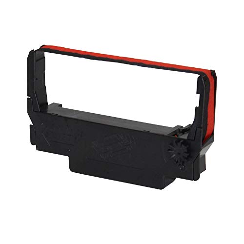 myCartridge 24 Pack ERC30 ERC-30 ERC 30 34 38 B/R Compatible with Ribbon Cartridge Used with Epson ERC30/ERC34/ERC38,TM-U220,Bixolon GRC-220BR,M188B,BTP-M300 Printer (Black and Red) - size: 24 Pack