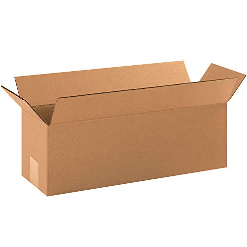 AVIDITI 18 x 6 x 6 Corrugated Cardboard Boxes, Long 18"L x 6"W x 6"H, Pack of 25 | Shipping, Packaging, Moving, Storage Box for Home or Business, Strong Wholesale Bulk Boxes - style: 25 Pack