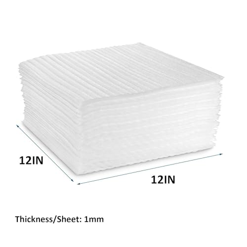 12 Inch Cushioning Foam Sheets 50pcs - color: 50 Pack