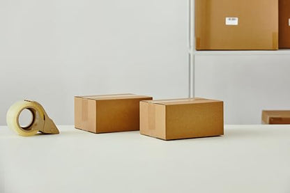 25 Packs Small Shipping Boxes 8X6X4 Inches, Kraft Corrugated Cardboard Boxes, For Small Business, Easy Assemble For Mailing, Moving, Packing And Storing - size: 8"x6"x4"