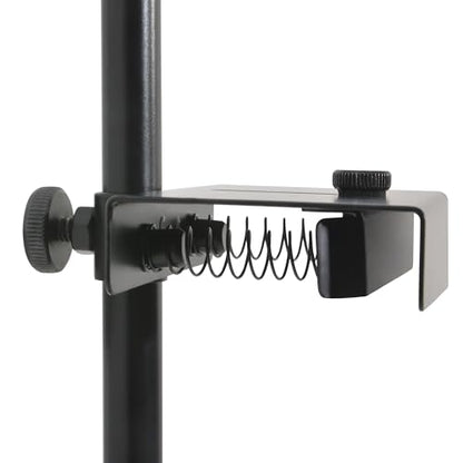Americanflat 24" Picture Frame Stand - Wall Mounted Frame Stand - Artwork and Photo Easel with Adaptive Clamps for Different Frame Profiles - Ideal for 18x24 Frame - Black - size: 24 inch
