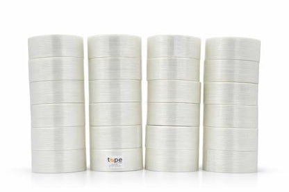 WOD UFST39 Fiberglass Reinforced Filament Strapping Tape, 2 inch x 60 yds. 4 Mil (Pack of 24) Filaments Run Lengthwise - size: 2 Inch - Pack of 24