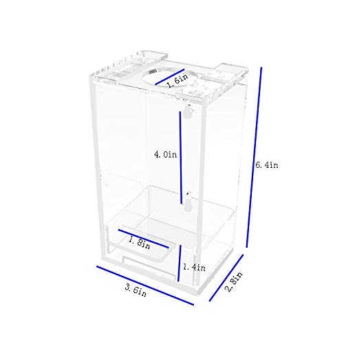 FixtureDisplays® Tabletop Wall Mounted Acrylic Hand Sanitizer Dispenser Locked Secure Enclosure 119085