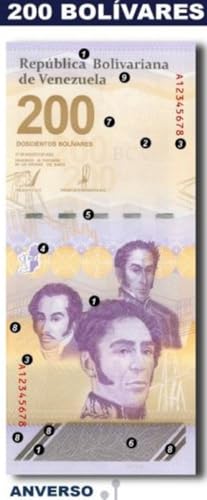 200 Bolivar Digital (Digitales) Banknote, 2023, Uncirculated - 200 Million Soberano w/COA