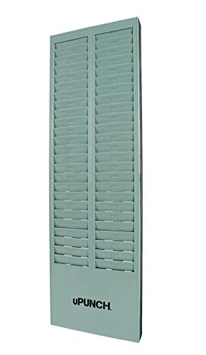 uPunch Time Card Rack with 50 Slots