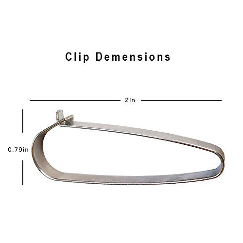 20 Pcs Real Estate Sign Clips, Sign Rider Clips for Hanging Signs