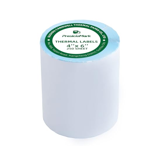 250 Labels 1 Rolls 4"×6" Direct Thermal Shipping Labels - size: 1 Rolls | 250 Labels, style: Roll